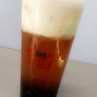 Peach Green Tea Creama