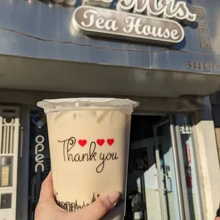 Peach Green Milk Tea
