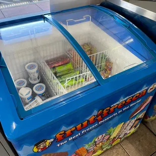 an ice cream machine
