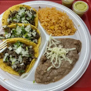 Carne Asada Plate