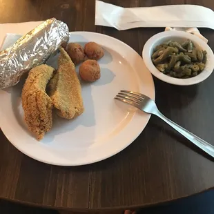 Catfish plate YUM!!!