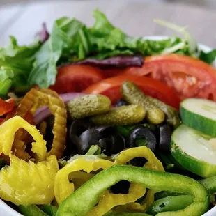 a bowl of mixed vegetables