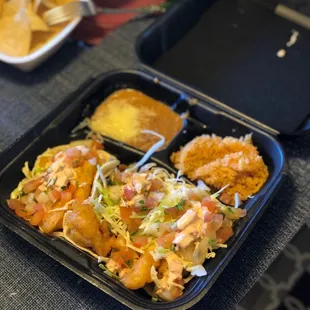 3 fish taco platter