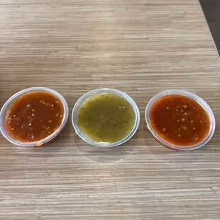 Salsa Bar offerings