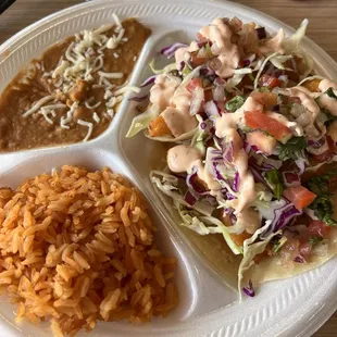 Baja Tacos Taco Platter