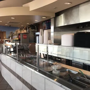 interior, sushi and sashimi