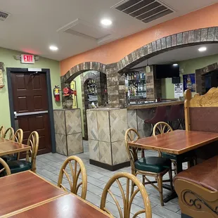 the interior of a restaurant