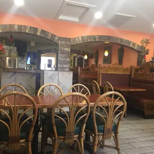 Inside seating