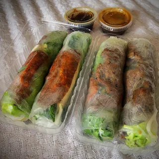 22. BBQ Beef Spring Roll
