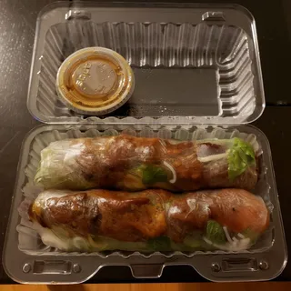 23. BBQ Chicken Spring Roll