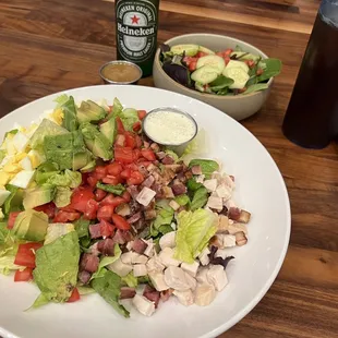 Healthy Cobb salad, minus the cheese