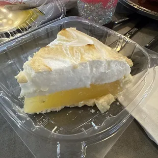 Lemon meringue pie