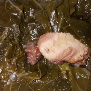 Best restaurant greens I've had, flavorful and addictive