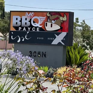 Their front sign