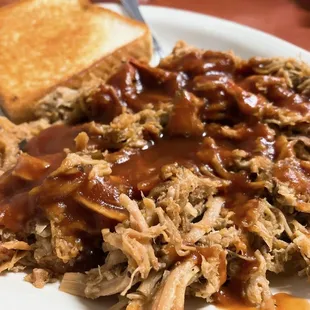 BBQ Plate slow smoked