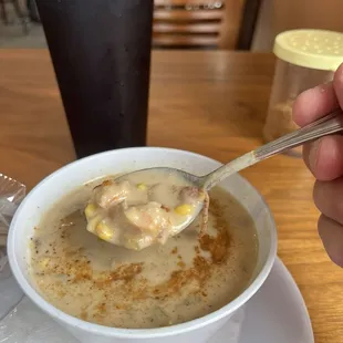 Shrimp And Corn Chowder