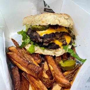 Smash Burger Biscuit
