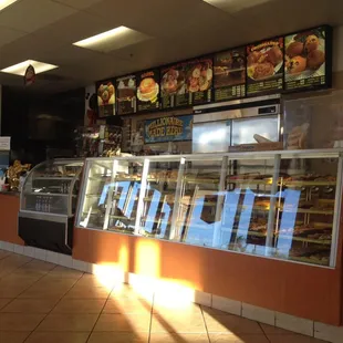 Donuts, bagels, ice cream, croissants, muffins, and more!