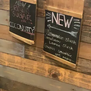 New Drinks