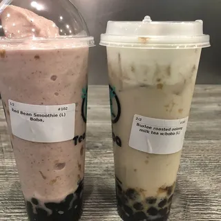 Burlee Roasted Oolong Milk Tea with Boba