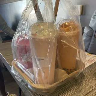 Thai tea smoothie