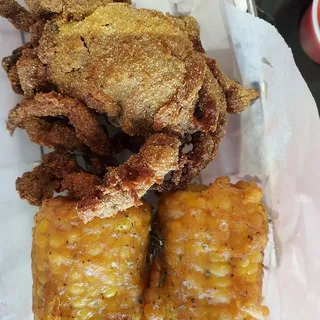 Fried Soft Shell Crab Basket (2)