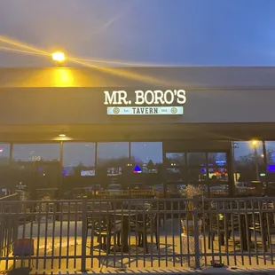 outside of restaurant