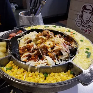 LA Spicy Grilled Cheese Pork Ribs