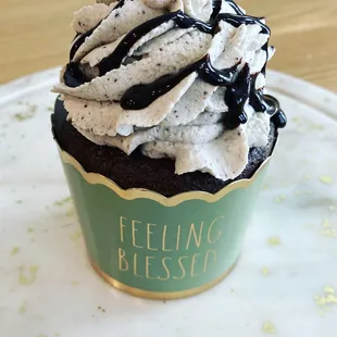 Chocolate coffee cupcake