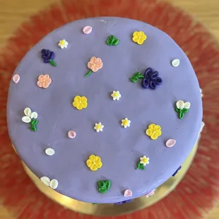 Vanilla Fondant Cake