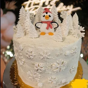 Winter Wonderland Cake