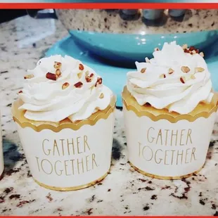 Toffee Crunch cupcake