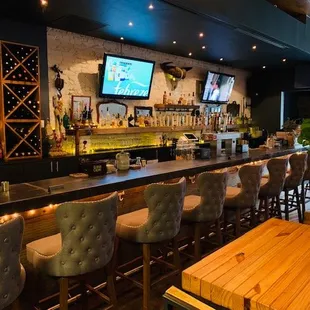 interior, sushi and sashimi