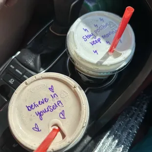 buzzin + chocolate top foam &amp; caramel crush + original top foam