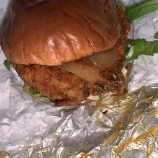 Crist chicken to go!! I actually ordered just their plain grilled chicken however this is what i got :/ still good tho