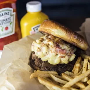 Mac and Cheese Burger