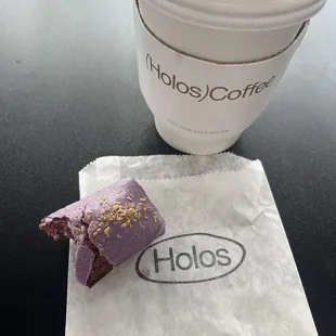 Financiers &amp; coffee from Holos