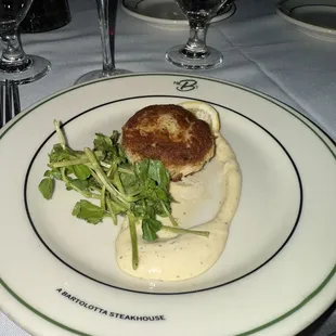 $26 crab cake......
