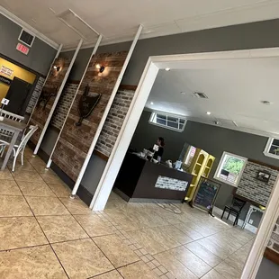 Front counter from my seat