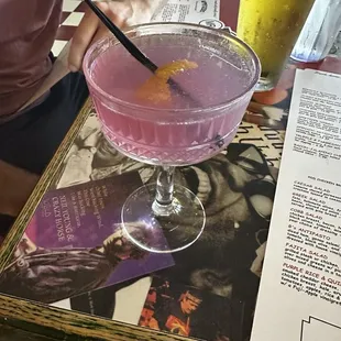 Lavender gin