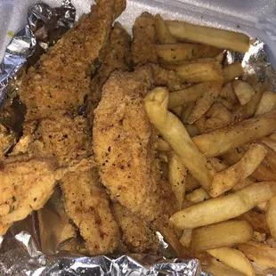 Chicken tender basket