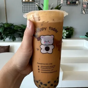Thai Tea Bubble Milk Tea