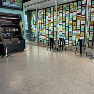 Inside
