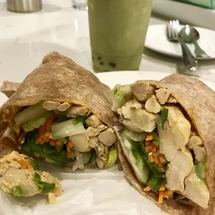 Chicken and Avocado Wrap