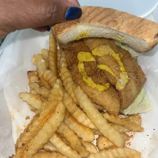 Fish Sandwich combo