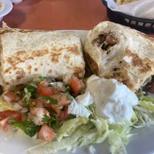 Mr Burrito with steak