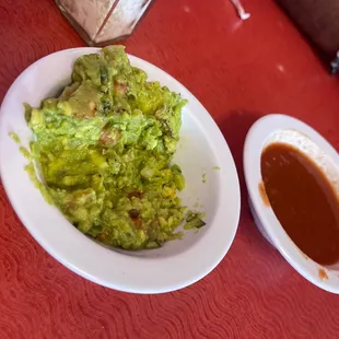 Guac and salsa