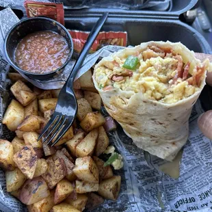 Breakfast Burritos
