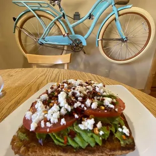 Cilantro Avocado Toast