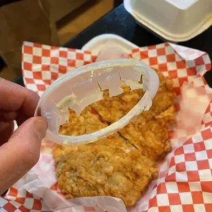 Melted lid